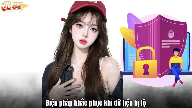 Biện pháp khắc phục khi dữ liệu bị lộ
