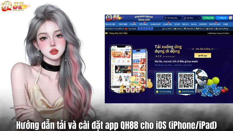 Hướng dẫn tải và cài đặt app QH88 cho iOS (iPhone/iPad)